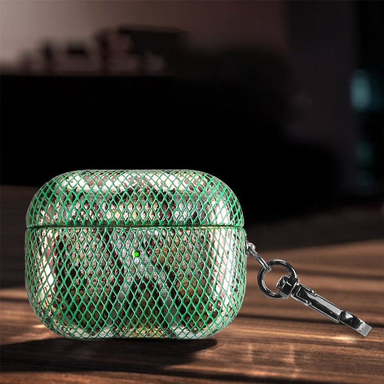 Custodia protettiva effetto pelle snakeskin per AirPods 3
