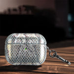 Custodia protettiva effetto pelle snakeskin per AirPods 3