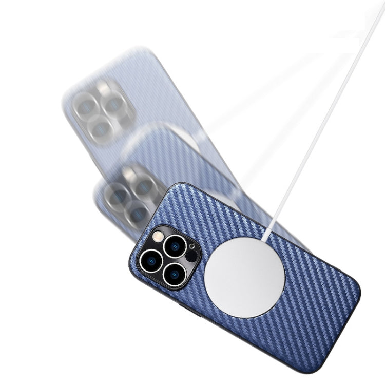 Custodia in fibra di carbonio magnetica per iPhone 13 Pro