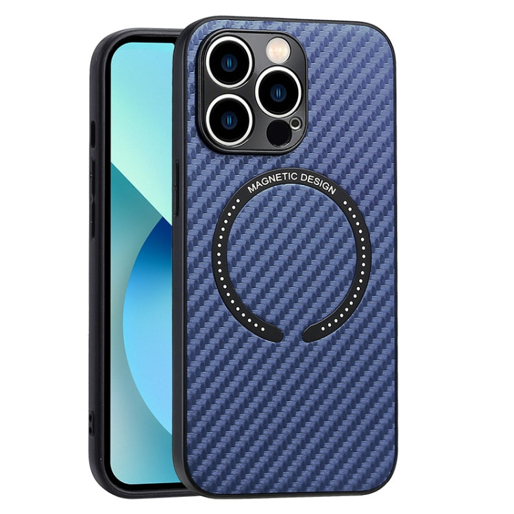 Custodia in fibra di carbonio magnetica per iPhone 13 Pro