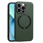 Custodia in fibra di carbonio magnetica per iPhone 13 Pro
