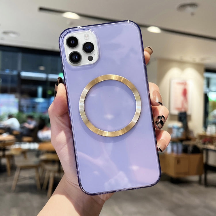 Custodia TPU MagSafe con texture CD per iPhone 13 mini