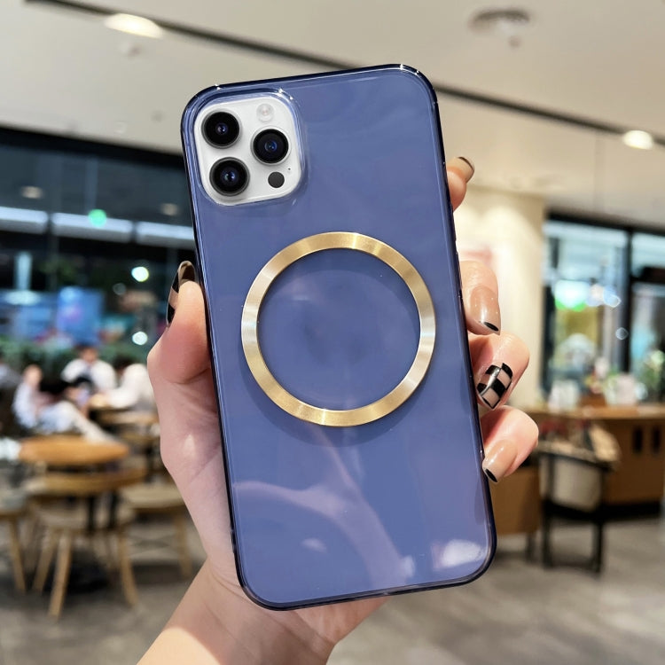 Custodia TPU MagSafe con texture CD per iPhone 13 mini