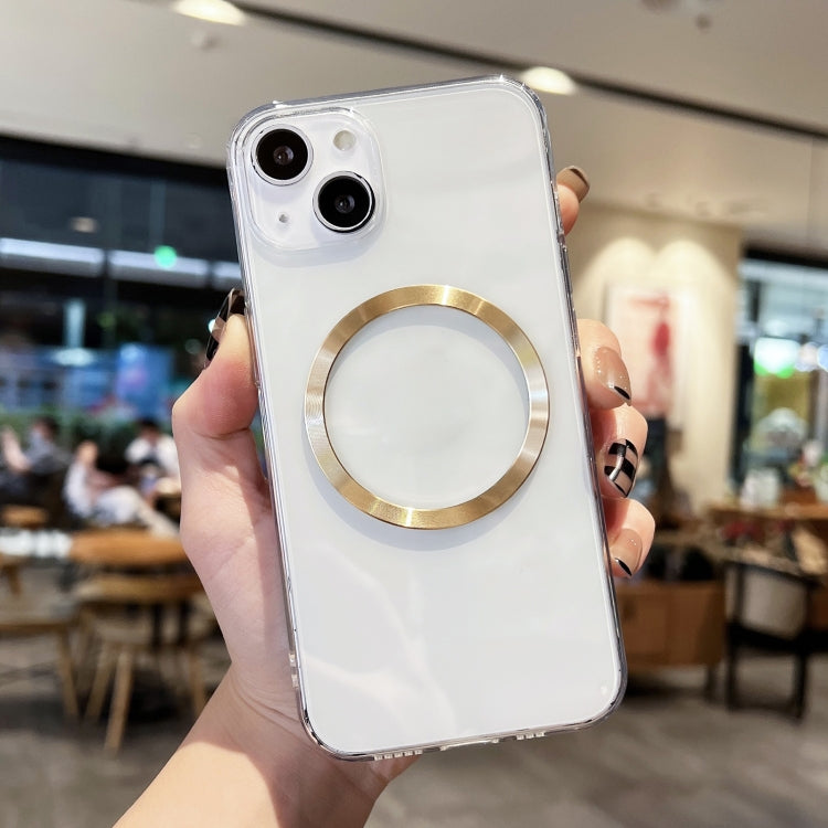 Custodia TPU MagSafe con texture CD per iPhone 13 mini