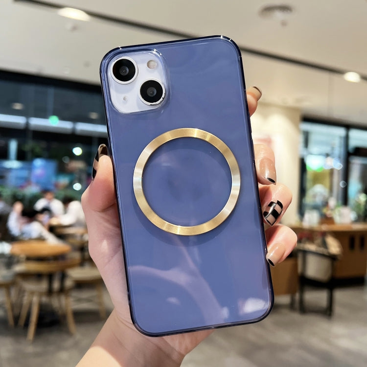 Custodia TPU MagSafe con texture CD per iPhone 13 mini