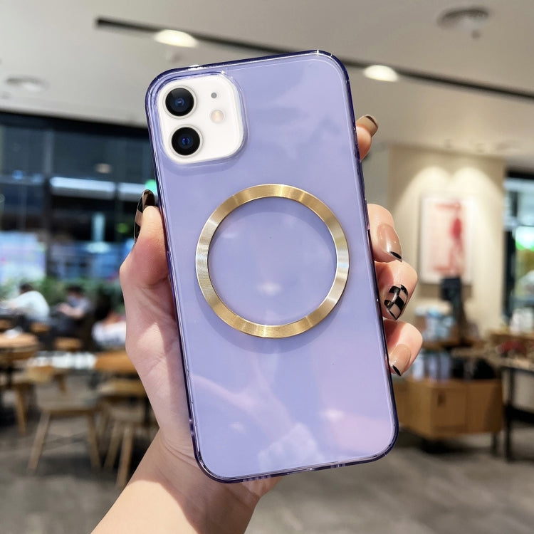 Custodia TPU MagSafe con texture CD per iPhone 11 Pro Max