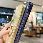Custodia TPU MagSafe con texture CD per iPhone 11 Pro Max