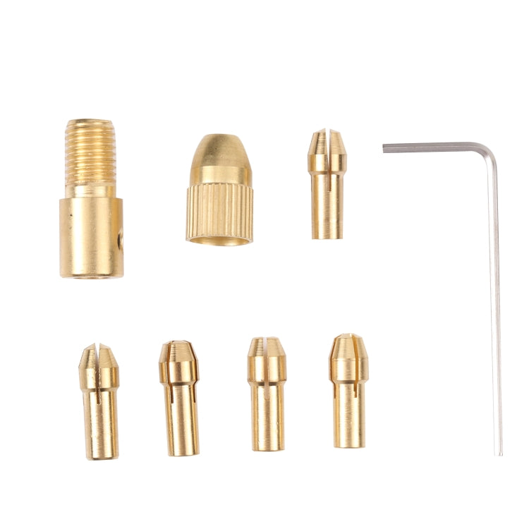 Clip mandrino per trapano in rame 10x5x3 cm