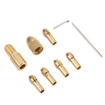 Clip mandrino per trapano in rame 10x5x3 cm