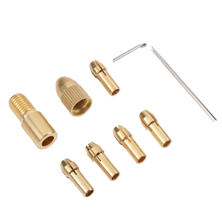 Clip mandrino per trapano in rame 10x5x3 cm