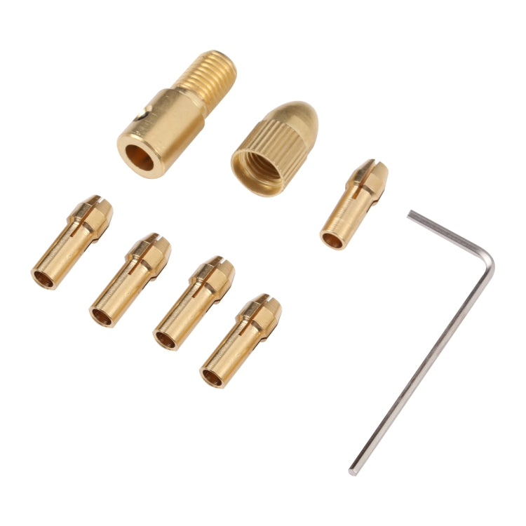 Clip mandrino per trapano in rame 10x5x3 cm