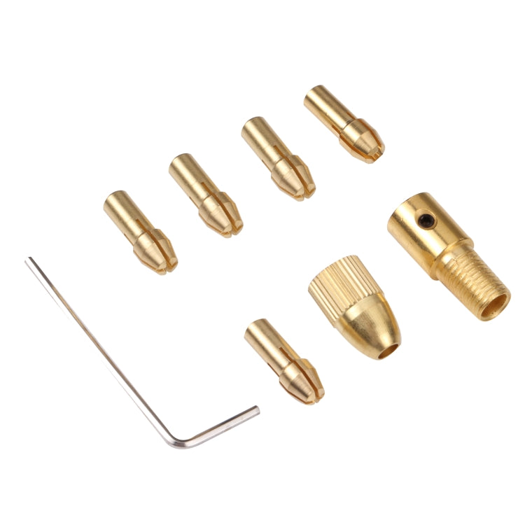 Clip mandrino per trapano in rame 10x5x3 cm