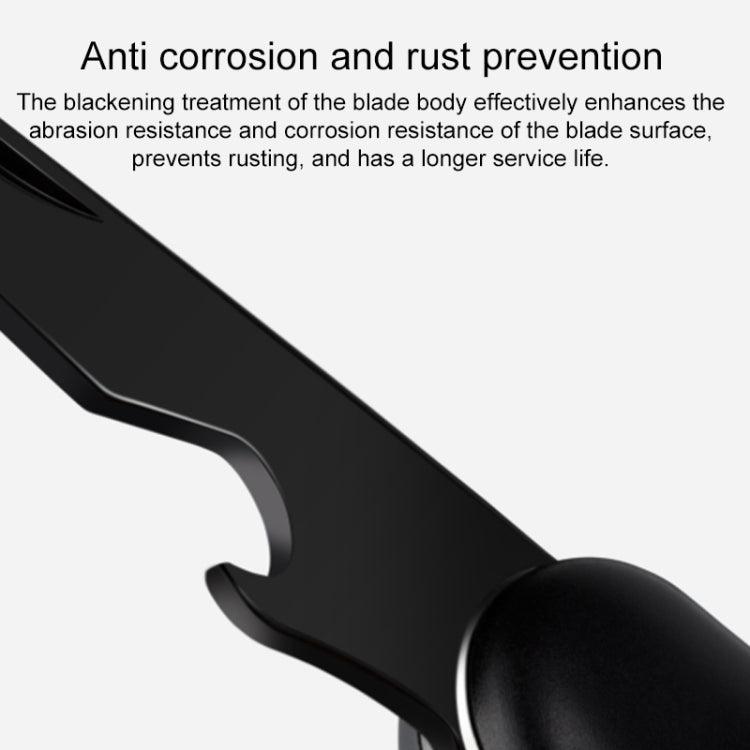 Mini coltello pieghevole in acciaio inox con manico ABS