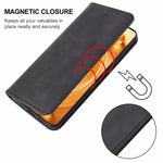 Custodia in pelle con chiusura magnetica per vivo X80 e modelli compatibili