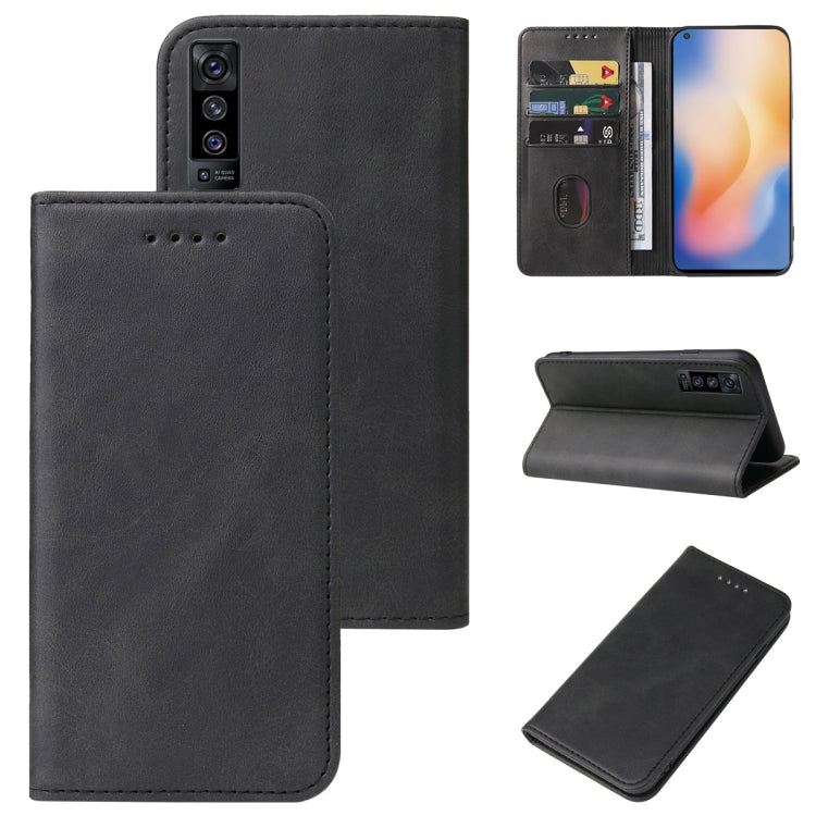 Custodia in pelle con chiusura magnetica per vivo X80 e modelli compatibili