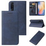 Custodia in pelle con chiusura magnetica per vivo X80 e modelli compatibili