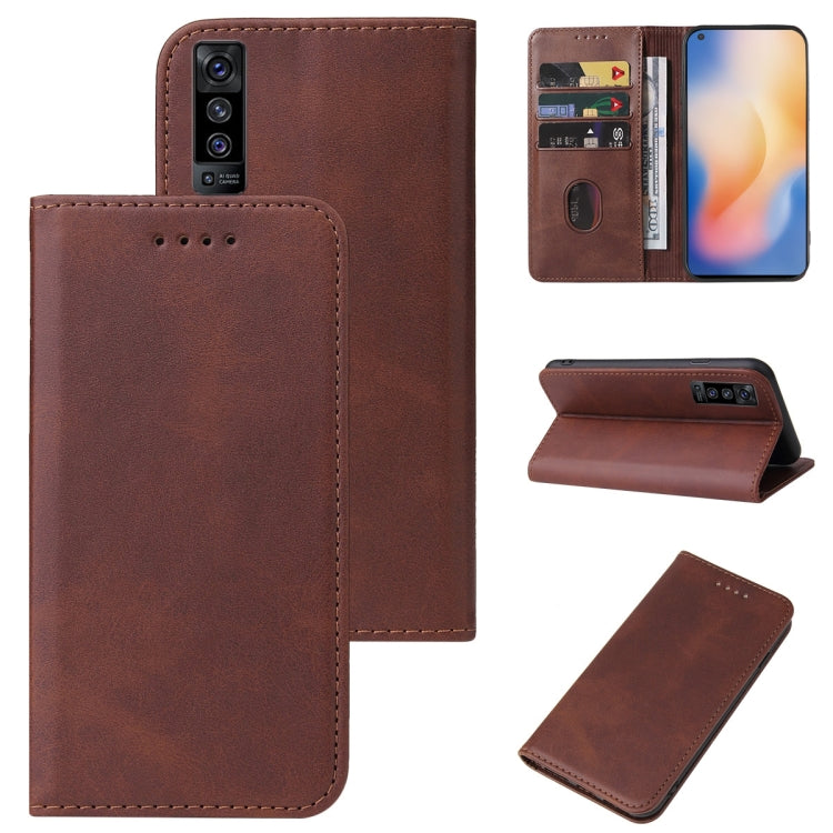 Custodia in pelle con chiusura magnetica per vivo X80 e modelli compatibili