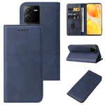 Custodia in pelle con chiusura magnetica per vivo X80 e modelli compatibili