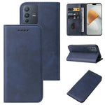 Custodia in pelle con chiusura magnetica per vivo X80 e modelli compatibili
