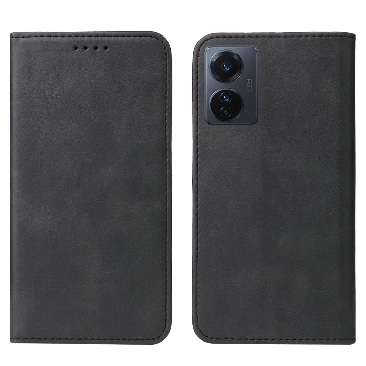 Custodia in pelle con chiusura magnetica per smartphone vivo