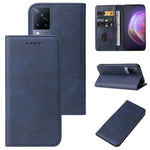 Custodia in pelle con chiusura magnetica per smartphone vivo