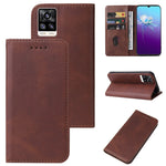 Custodia in pelle con chiusura magnetica per smartphone vivo
