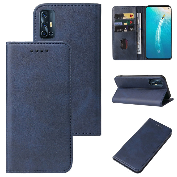 Custodia in pelle con chiusura magnetica per smartphone vivo