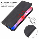 Custodia in pelle con chiusura magnetica per vivo Y20s e modelli compatibili