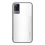 Custodia TPU con vetro sfumato per vivo S9e, vivo V21, vivo V15 e OnePlus Nord 2
