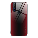 Custodia TPU con vetro sfumato per vivo S9e, vivo V21, vivo V15 e OnePlus Nord 2