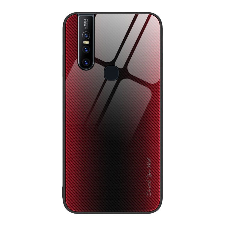 Custodia TPU con vetro sfumato per vivo S9e, vivo V21, vivo V15 e OnePlus Nord 2