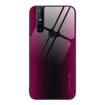 Custodia TPU con vetro sfumato per vivo S9e, vivo V21, vivo V15 e OnePlus Nord 2
