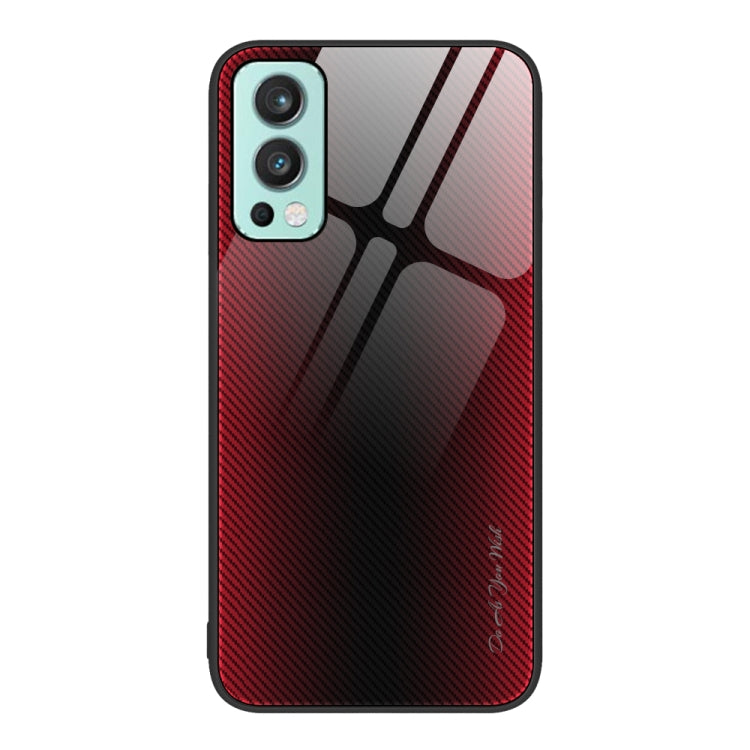 Custodia TPU con vetro sfumato per vivo S9e, vivo V21, vivo V15 e OnePlus Nord 2