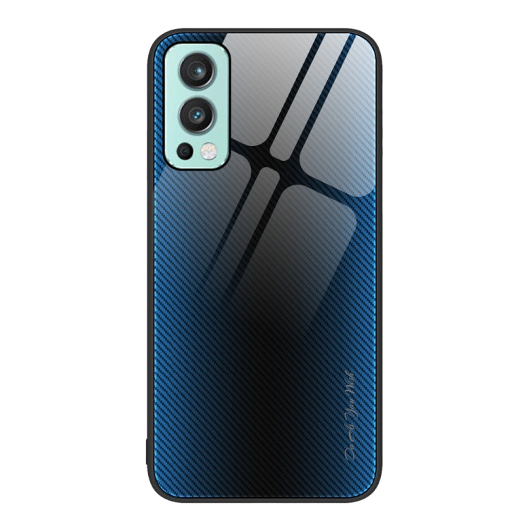 Custodia TPU con vetro sfumato per vivo S9e, vivo V21, vivo V15 e OnePlus Nord 2