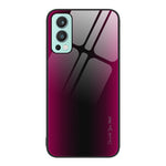 Custodia TPU con vetro sfumato per vivo S9e, vivo V21, vivo V15 e OnePlus Nord 2