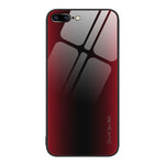Custodia TPU con vetro sfumato per iPhone 8 Plus e 7 Plus