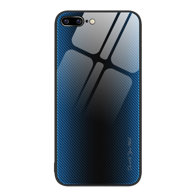 Custodia TPU con vetro sfumato per iPhone 8 Plus e 7 Plus