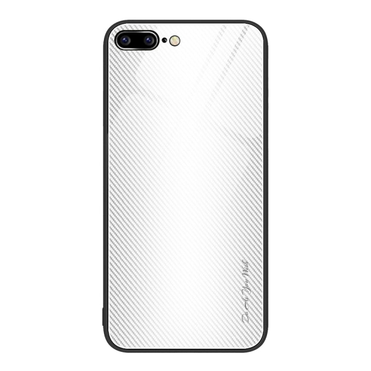 Custodia TPU con vetro sfumato per iPhone 8 Plus e 7 Plus
