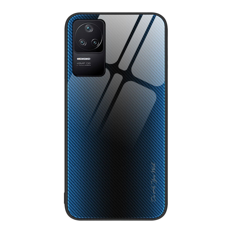 Custodia TPU con vetro sfumato per Xiaomi Redmi K50, K50 Pro, Note 10 Pro e Note