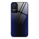 Custodia TPU con vetro sfumato per Xiaomi Redmi K50, K50 Pro, Note 10 Pro e Note