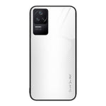 Custodia TPU con vetro sfumato per Xiaomi Redmi K50, K50 Pro, Note 10 Pro e Note
