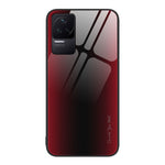 Custodia TPU con vetro sfumato per Xiaomi Redmi K50, K50 Pro, Note 10 Pro e Note