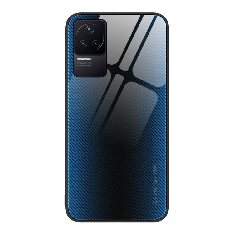 Custodia TPU con vetro sfumato per Xiaomi Redmi K50, K50 Pro, Note 10 Pro e Note