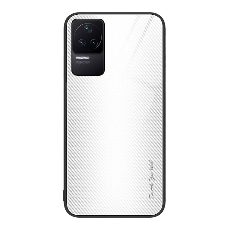 Custodia TPU con vetro sfumato per Xiaomi Redmi K50, K50 Pro, Note 10 Pro e Note