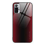 Custodia TPU con vetro sfumato per Xiaomi Redmi K50, K50 Pro, Note 10 Pro e Note