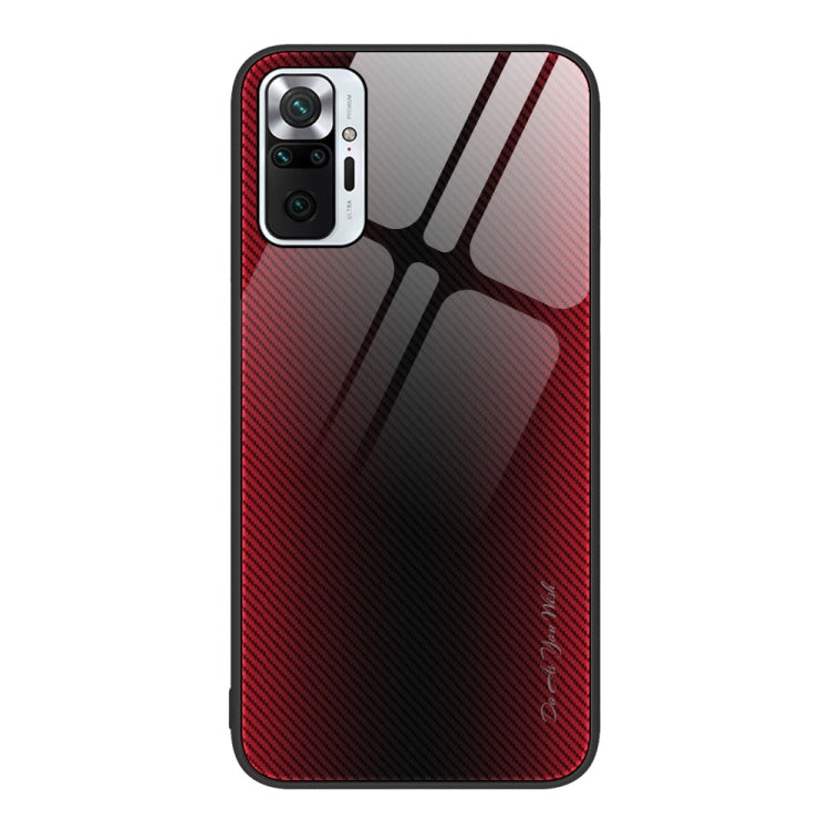 Custodia TPU con vetro sfumato per Xiaomi Redmi K50, K50 Pro, Note 10 Pro e Note