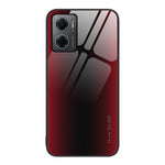 Custodia TPU con vetro sfumato per Xiaomi Redmi K50, K50 Pro, Note 10 Pro e Note