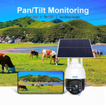Telecamera IP ESCAM QF724 3MP con pannello solare