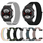 Cinturino nylon con fibbia ad anello per Amazfit T-Rex 2