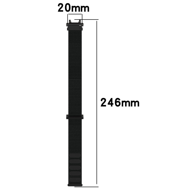 Cinturino nylon con fibbia ad anello per Amazfit T-Rex 2